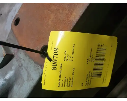 Axle Assembly, Rear (Single Or Rear) ZF 4464001477 Camerota Truck Parts