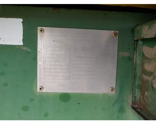 mccloskey Screener Equipment (Whole Vehicle)