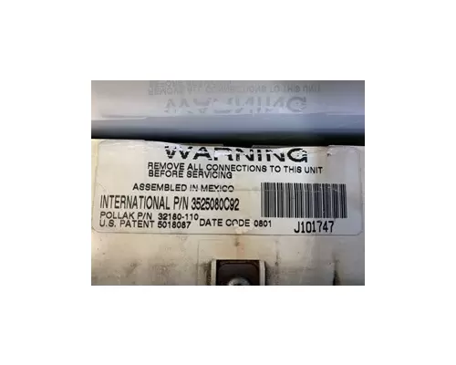  International Instrument Cluster