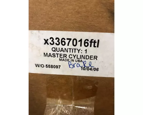   Brake Master Cylinder