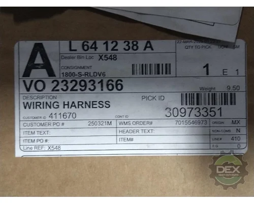   Engine Wiring Harness