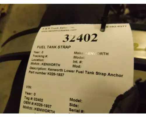   Fuel Tank StrapHanger