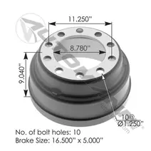 Brakes, (Drum/Rotors) Rear AFTERMARKET 