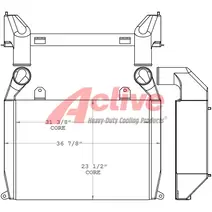 Charge Air Cooler (ATAAC) American LaFrance  Active Radiator