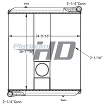 RADIATOR ASSEMBLY AUTOCAR ACXXPEDITOR