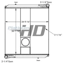 Radiator AUTOCAR ACXXPEDITOR LKQ Heavy Truck - Tampa