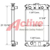 Radiator Boxer BACKHOE Active Radiator