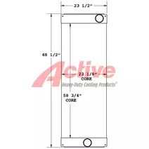 Charge Air Cooler (ATAAC) Caterpillar C32 Genset Active Radiator