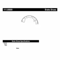 Brake Shoes CENTRIC  Frontier Truck Parts