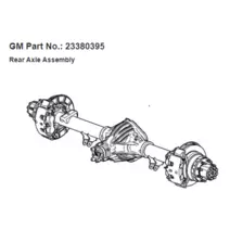 Axle Assembly, Rear (Single Or Rear) CHEVROLET Express Quality Bus &amp; Truck Parts