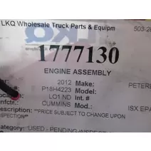 ENGINE ASSEMBLY CUMMINS ISX15 3719