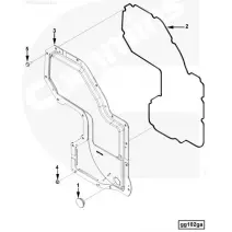 Engine Parts, Misc. Cummins ISX15 Holst Truck Parts