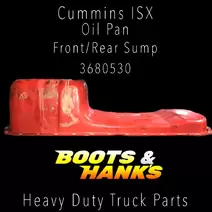 Oil Pan CUMMINS ISX Boots &amp; Hanks Of Ohio