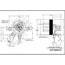 Fan Clutch DETROIT S60dd5-Kysor_1077-09287-01 Valley Heavy Equipment