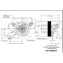 Fan Clutch DETROIT S60dd5-Kysor_1077-09289-01 Valley Heavy Equipment