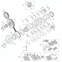 Engine Parts, Misc. Detroit Series 60 Holst Truck Parts