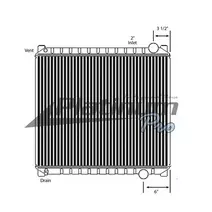 RADIATOR ASSEMBLY FORD F800