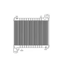 Radiator FORD F800 Frontier Truck Parts
