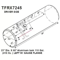 Fuel-Tank Freightliner 105-114-Gallon