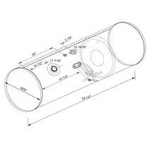 FUEL TANK FREIGHTLINER CASCADIA