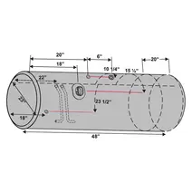 Fuel Tank FREIGHTLINER CASCADIA LKQ Geiger Truck Parts