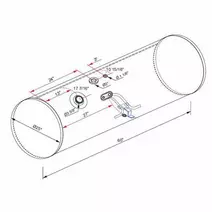 FUEL TANK FREIGHTLINER CASCADIA