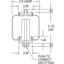 Air Spring Freightliner COLUMBIA 120 Vander Haags Inc Cb