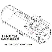 FUEL TANK FREIGHTLINER COLUMBIA 120