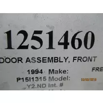 DOOR ASSEMBLY, FRONT FREIGHTLINER FL70