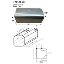 Fuel Tank FREIGHTLINER M2 106 LKQ Heavy Duty Core