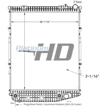 Radiator FREIGHTLINER M2 106 LKQ Geiger Truck Parts