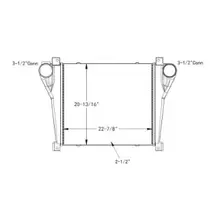 Charge Air Cooler (ATAAC) FREIGHTLINER MT45 LKQ Acme Truck Parts