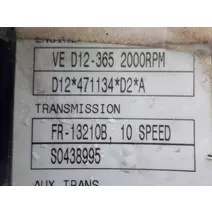 TRANSMISSION ASSEMBLY FULLER FR13210B