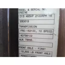 Transmission Assembly FULLER FRO16210C