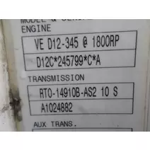 Transmission Assembly FULLER RTO14910BAS2 (1869) LKQ Thompson Motors - Wykoff