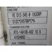 TRANSMISSION ASSEMBLY FULLER RTO14910BAS2