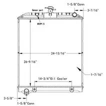 Radiator HINO 195H Marshfield Aftermarket