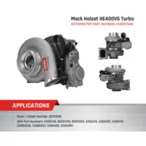 Turbocharger/Supercharger Holset HE400VG