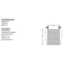 Charge Air Cooler (ATAAC) INTERNATIONAL 4800 Frontier Truck Parts