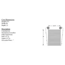 Charge Air Cooler (ATAAC) INTERNATIONAL 4800 Frontier Truck Parts