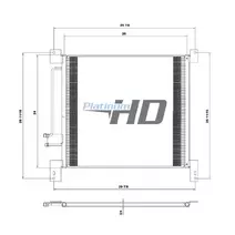 Air Conditioner Condenser INTERNATIONAL 9200 Frontier Truck Parts