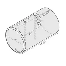 Fuel Tank INTERNATIONAL 9200 LKQ Heavy Truck - Tampa