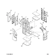 Front End Assembly INTERNATIONAL 9900 K &amp; R Truck Sales, Inc.