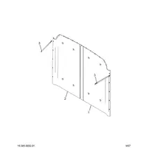 Interior Trim Panel INTERNATIONAL 9900 K &amp; R Truck Sales, Inc.