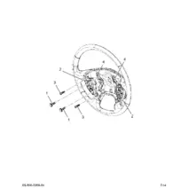 Steering Wheel INTERNATIONAL 9900 K &amp; R Truck Sales, Inc.