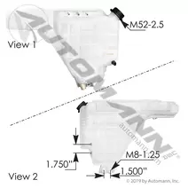 Radiator Overflow Bottle / Surge Tank International LT