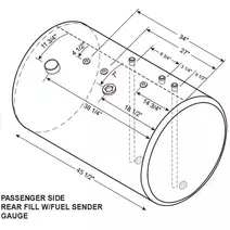 FUEL TANK INTERNATIONAL PROSTAR