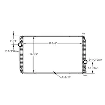 Radiator INTERNATIONAL PROSTAR LKQ Western Truck Parts