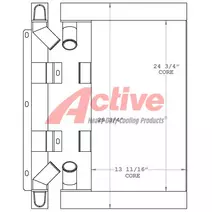 Charge Air Cooler (ATAAC) JLG G10-55A Active Radiator