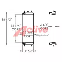 Radiator John Deere 135 Excavator Active Radiator